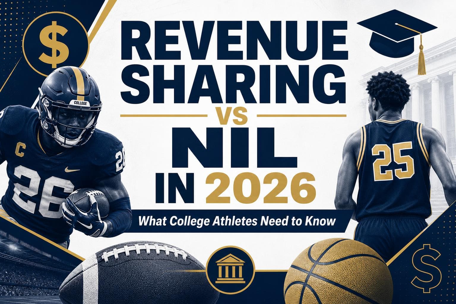 Revenue Sharing vs NIL in 2026: What College Athletes Need to Know About the New Model